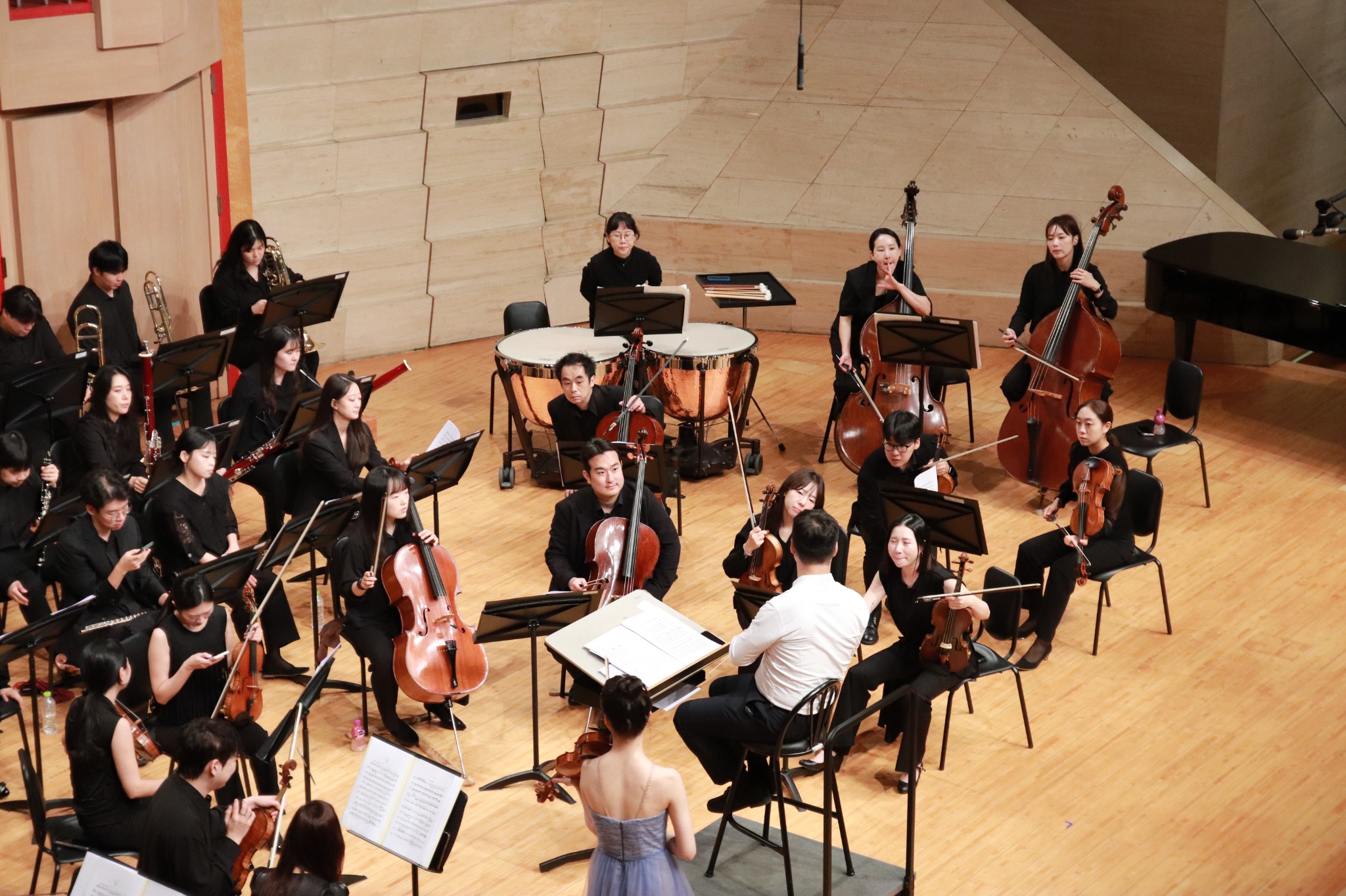 Fall in Concerto II · orchestra rehearsal