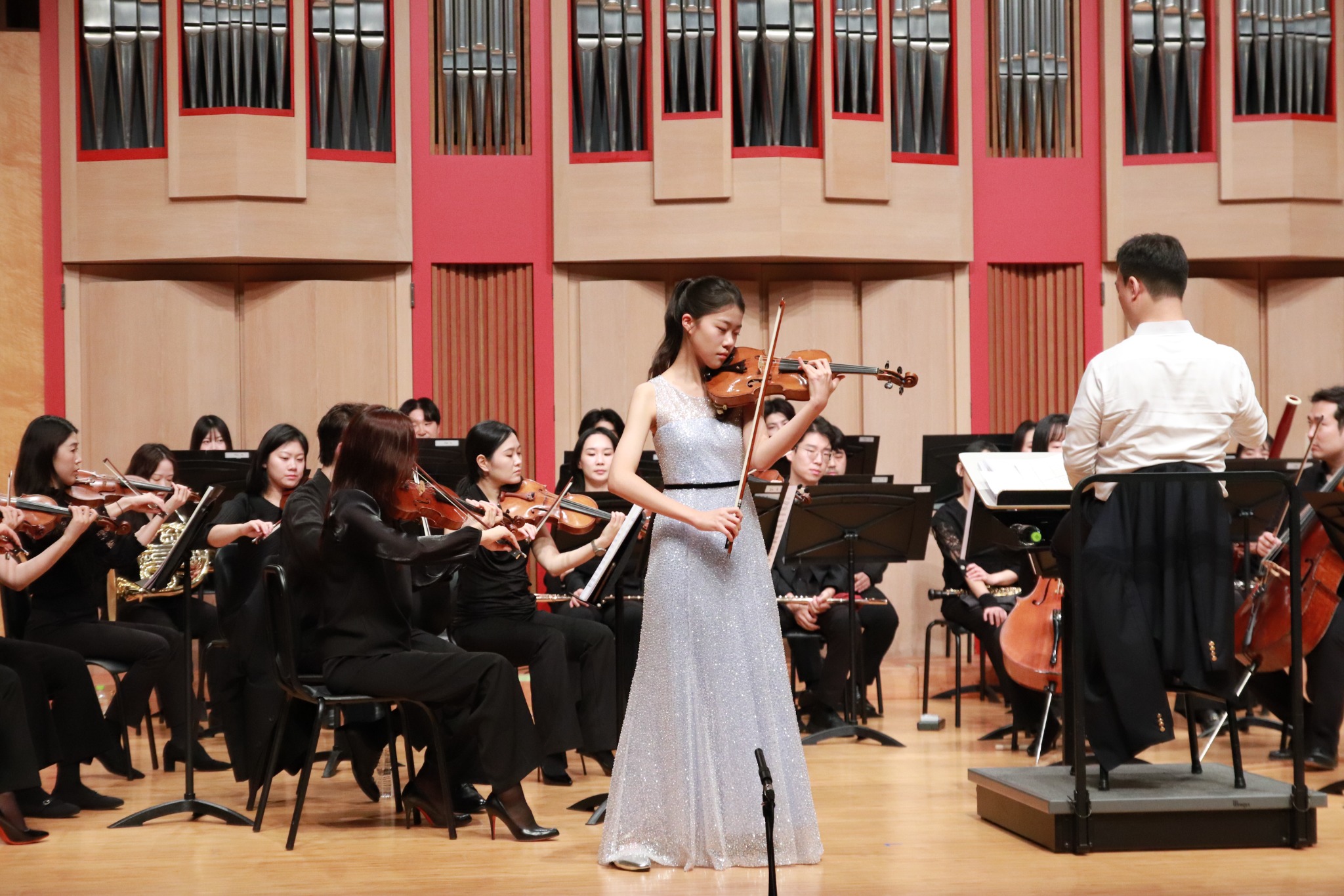Fall in Concerto II · violin soloist and orchestra